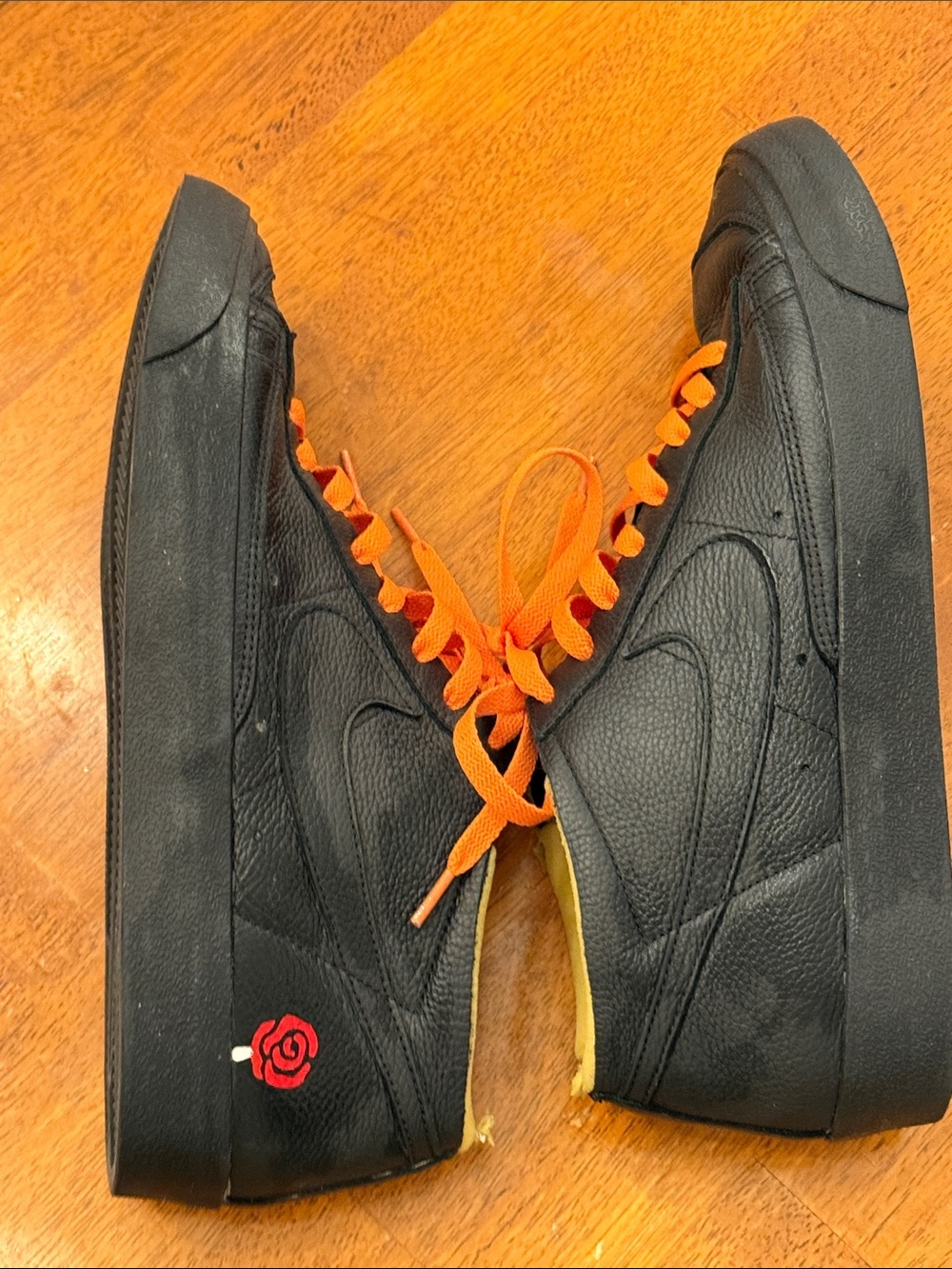 Nike Blazer 77 Low ID chopped men's 10.5 black rose DD3810-991